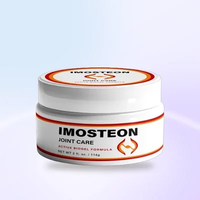 Imosteon ambalajı: eklem ve kaslara sabah-akşam sürülen krem
