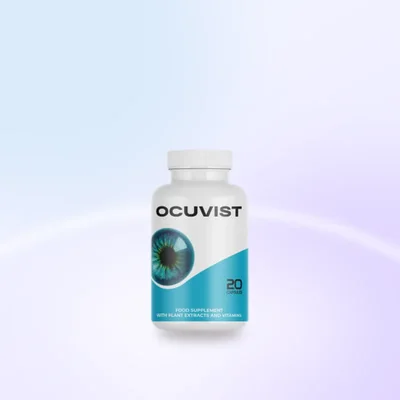 Ocuvist ambalajı: ekran ve yol yorgunluğu yaşayan gözler için kapsül
