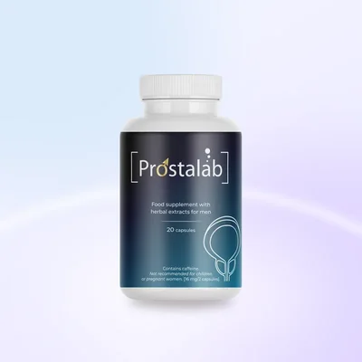 Prostalab ambalajı: prostat konforu için her gün aynı saatte kapsül
